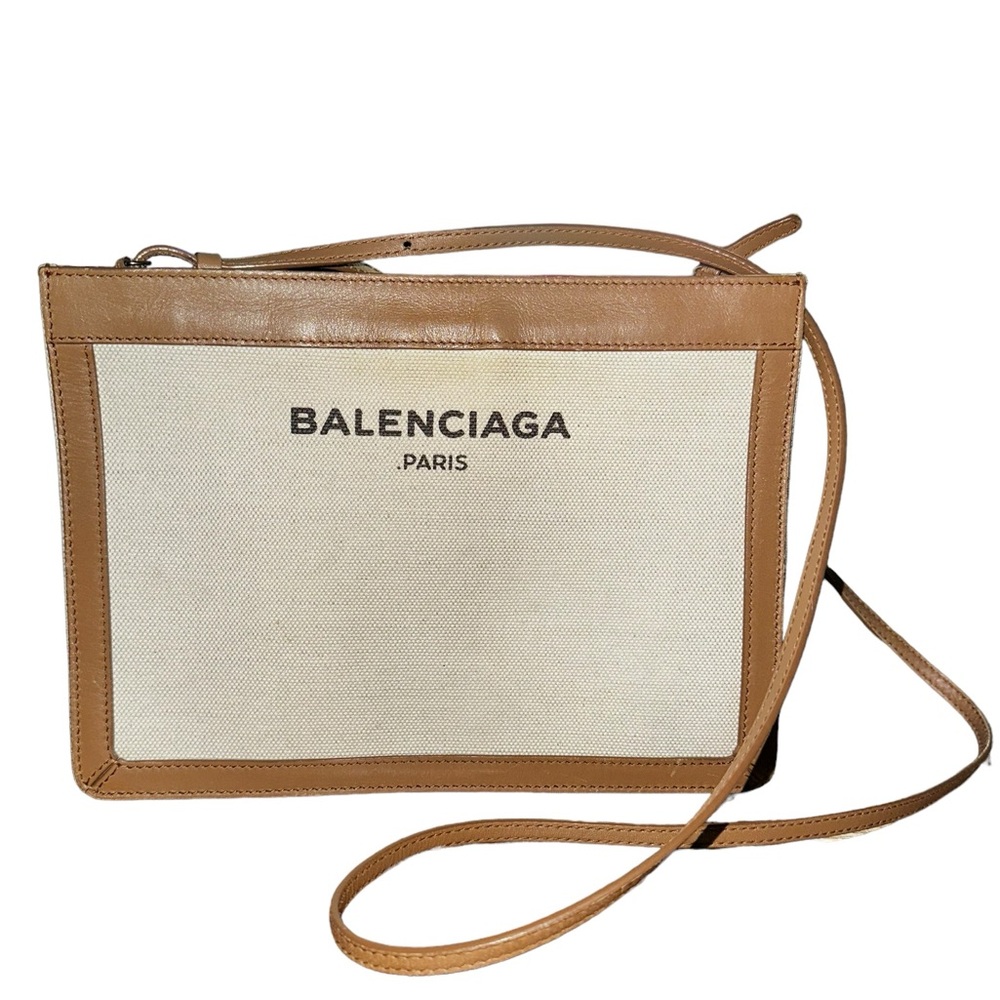 Balenciaga The Navy Vintage Pochette W/ COA